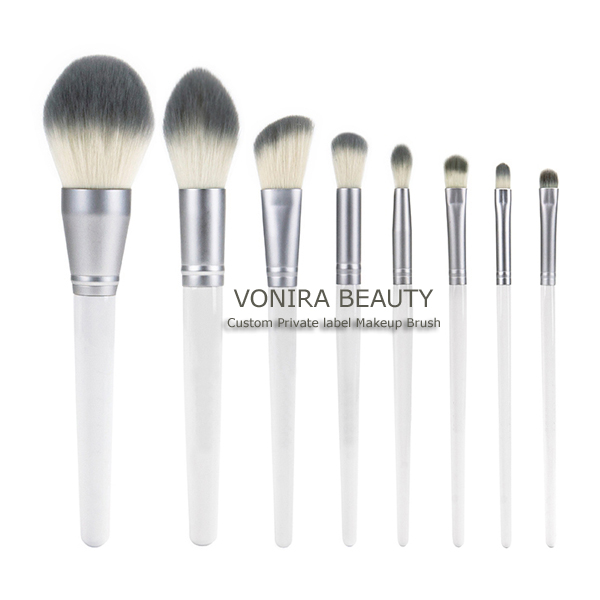 Vegan-Friendly Must Have Gorgeous 8 Piece Makeup Brushes Collection
