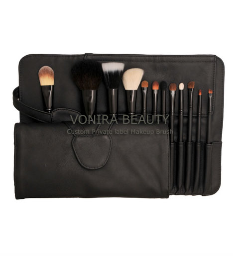 vonira 12pcs basic makeup brush set
