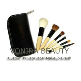 7pcs travel makeup brush set popular cosmetic kit Manufacturer