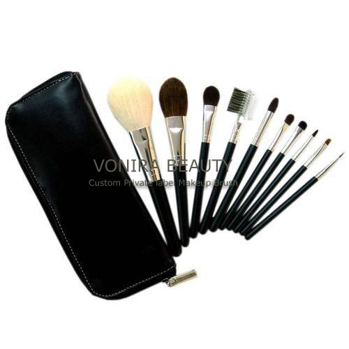 Vonira 10pcs cosmetic makeup brush kit-Wholesale Makeup Brushes Factory