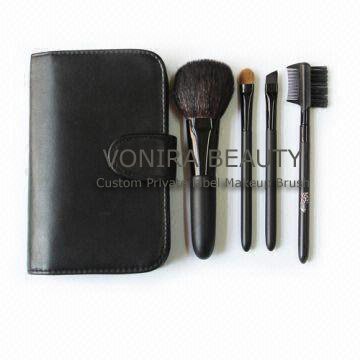 Vonira 4pcs cosmetic makeup brush kit-Wholesale Makeup Brushes Factory