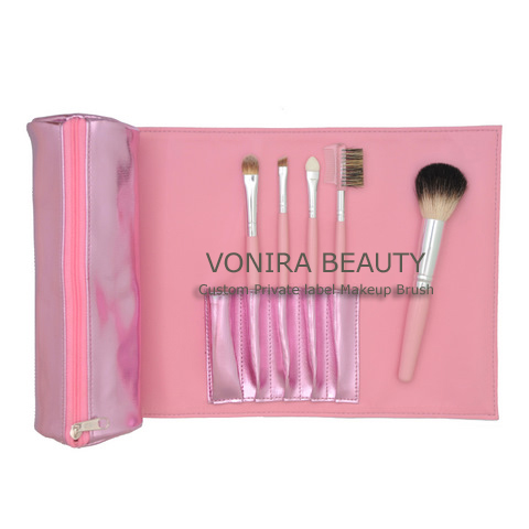 Pink Cosmetic Brushes