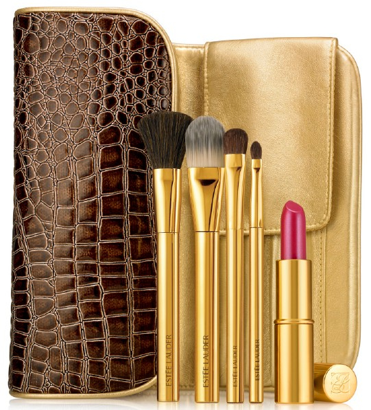 4 Piece Makeup Brush Set – Includes foundation, blush, eye and lip brushes -Makeup Brush Factory