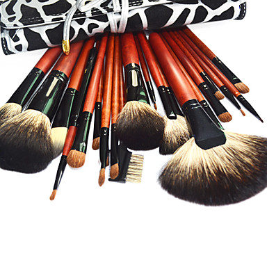 Professional Brush Set With Dark Lovely Pouch(24 Pcs)