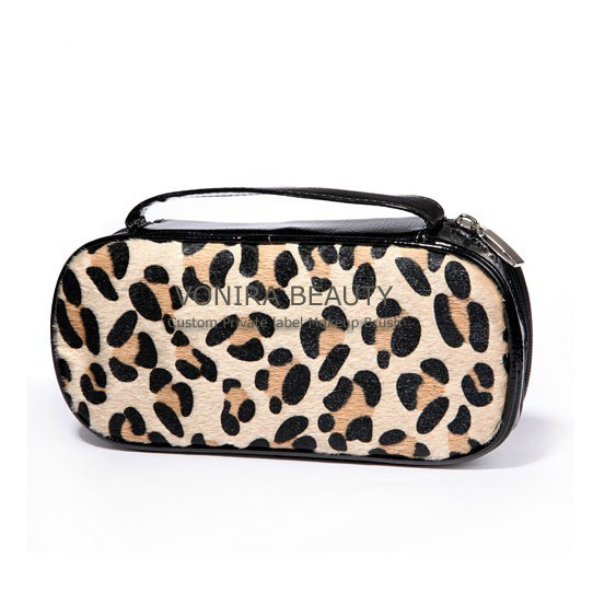 New Leopard Makeup Brush Bag