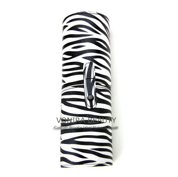 Zebra Makeup Brush Cup Holder-Jar Case