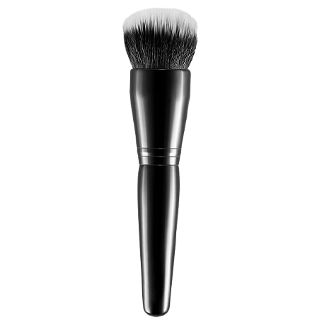 Make-up Brush with White/Black Taklon Hair Mixed/Wooden Handle/AL Ferrule, OEM/ODM Orders Welcome