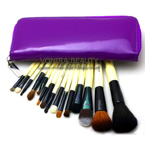 15 Pcs Makeup Brush Set-Custom OEM Private Label