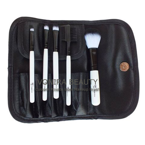 5pcs Mini Cosmetic Brush Set Collection