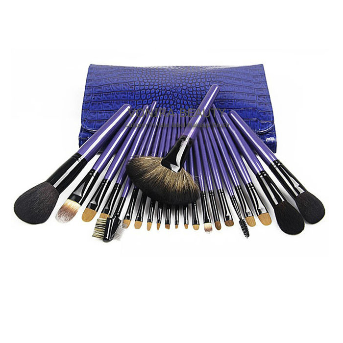 Professional Vonira Beauty 22pcs  Cosmetic Makeup Brush Set with Case