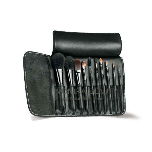 Classic 10pcs makeup brush set