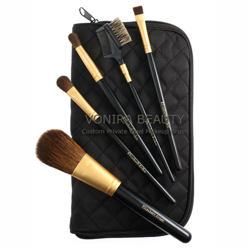 Custom Rose Gold 5pcs Cosmetic Brush Set