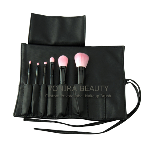 6pcs Girls Cute Pink Cosmetic Set