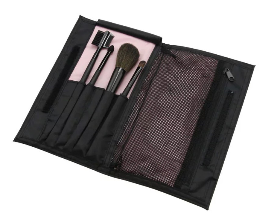 Cosmetic Brush Roll  for Makeup Brushes and Tools