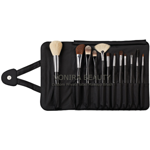 Basic 12pcs makeup brush set