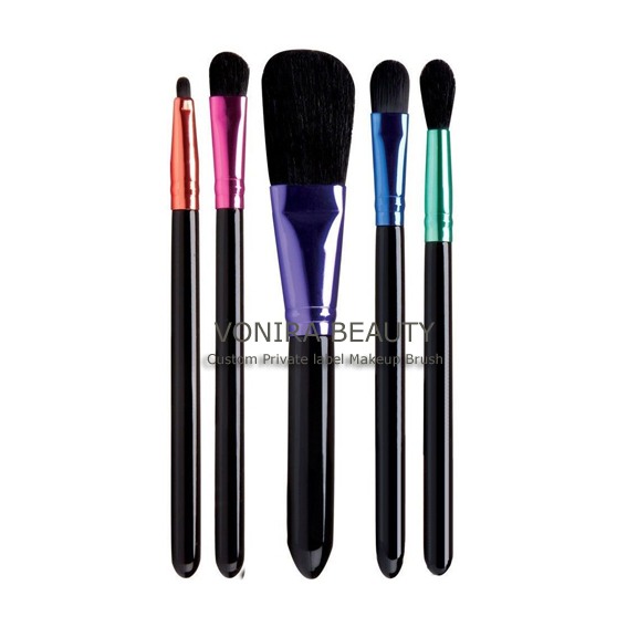 Colorful Cosmetic Brush Kit