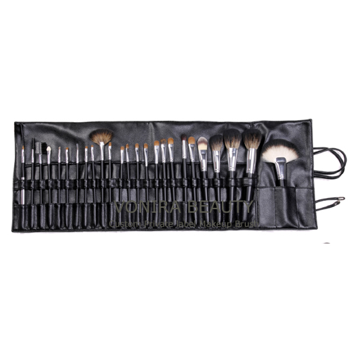25pcs Raccon Sable Hair Makeup Brush Set