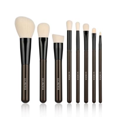 8 Piece Make Up Brush Set Synthetic Bristle Vegan and Cruelty Free