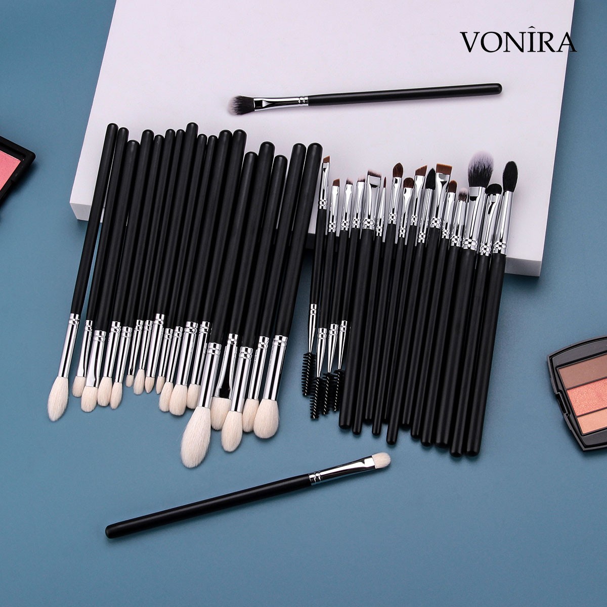 ISO BSCI Certified Makeup Brush OEM/ODM Manufacturer Custom Wolesale Full Complete Professional Makeup Eye Brushes Kit