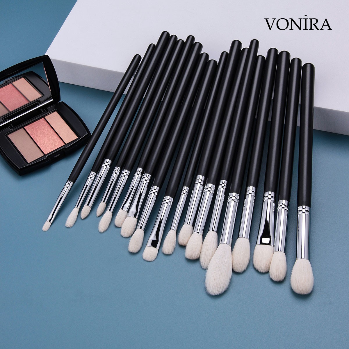 ISO BSCI Certified Makeup Brush OEM/ODM Manufacturer Custom Wolesale Full Complete Professional Makeup Eye Brushes Kit