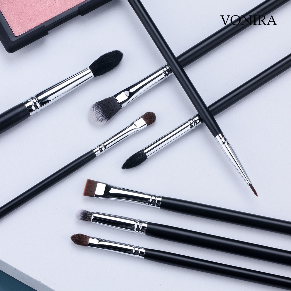 ISO BSCI Certified Makeup Brush OEM/ODM Manufacturer Custom Wolesale Full Complete Professional Makeup Eye Brushes Kit