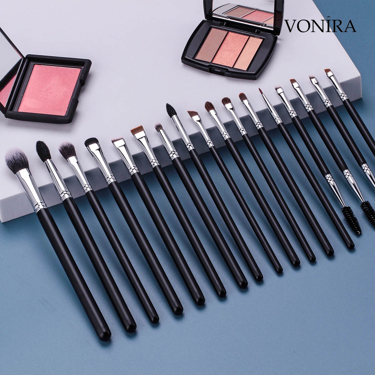ISO BSCI Certified Makeup Brush OEM/ODM Manufacturer Custom Wolesale Full Complete Professional Makeup Eye Brushes Kit