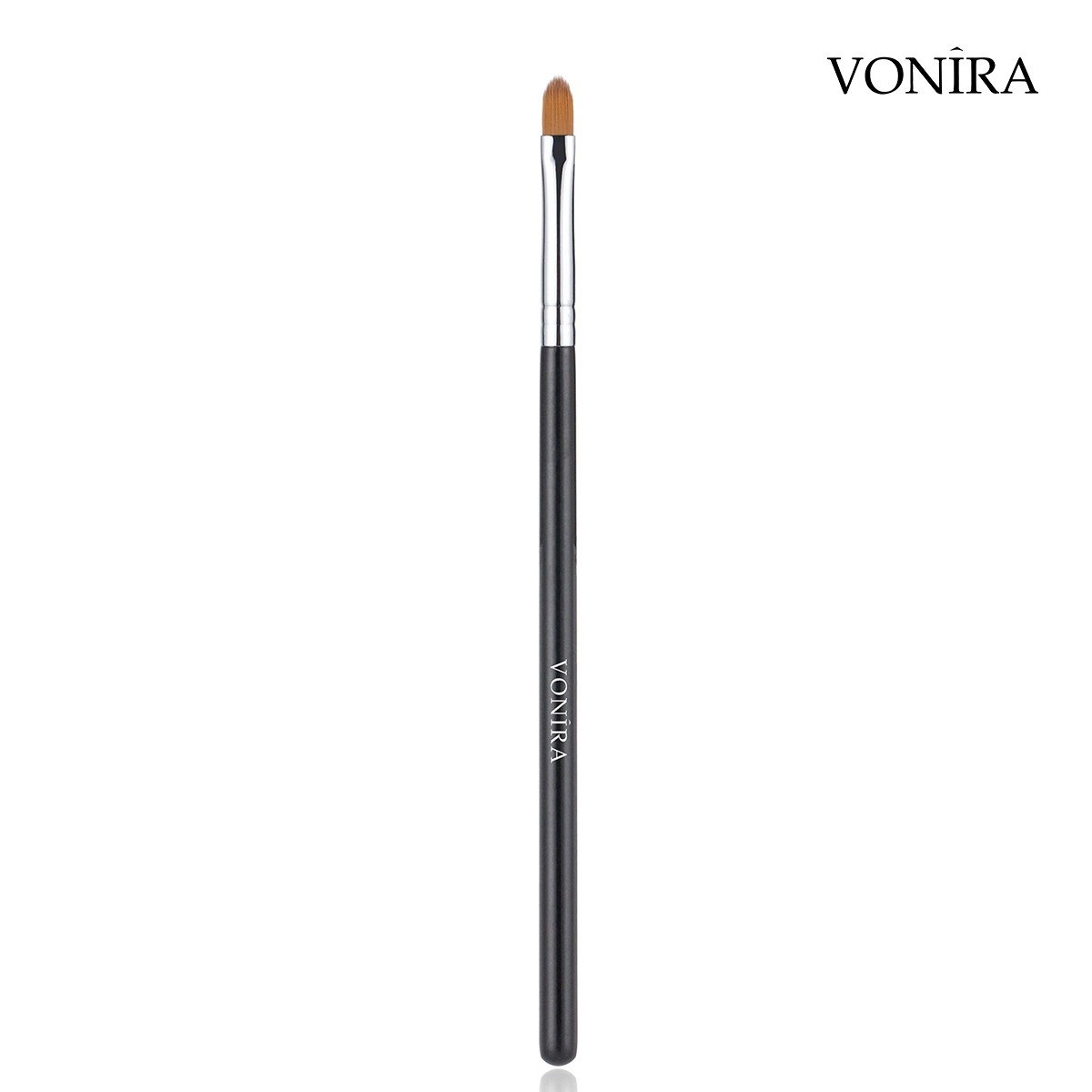Vonira Beauty Factory Makeup Lip Liner Brush Lipstick Brushes With Silver Copper Ferrule Black Handle Custom Private Label Service