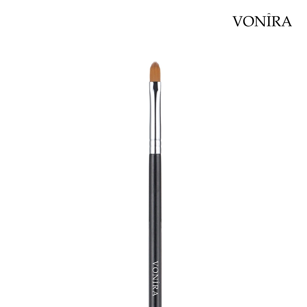 Vonira Beauty Factory Makeup Lip Liner Brush Lipstick Brushes With Silver Copper Ferrule Black Handle Custom Private Label Service