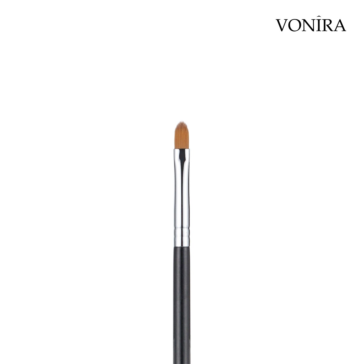 Vonira Beauty Factory Makeup Lip Liner Brush Lipstick Brushes With Silver Copper Ferrule Black Handle Custom Private Label Service