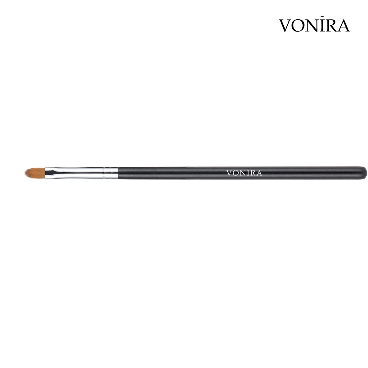 Vonira Beauty Factory Makeup Lip Liner Brush Lipstick Brushes With Silver Copper Ferrule Black Handle Custom Private Label Service