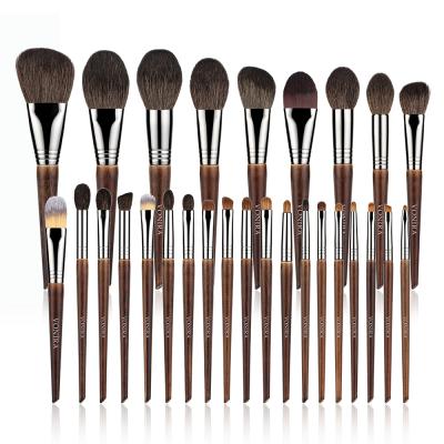 Vonra Beauty Best Makeup Artist 28 Pieces Professional Makeup Brush Set Premium Natural Synthetic Mixed Make up Brushes Kit