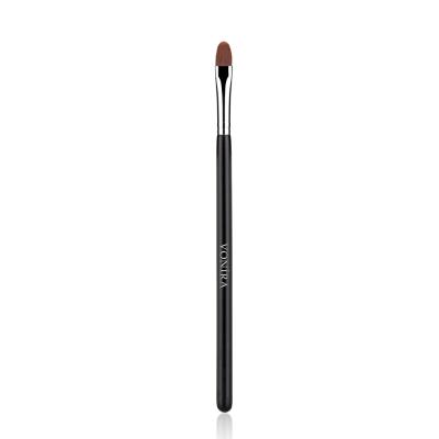 Best Manufacturer Vonira Beauty Large Makeup Lip Cream Eyeshadow Concealer Brush With Silver Copper Ferrule Black Handle Custom Private Label Service