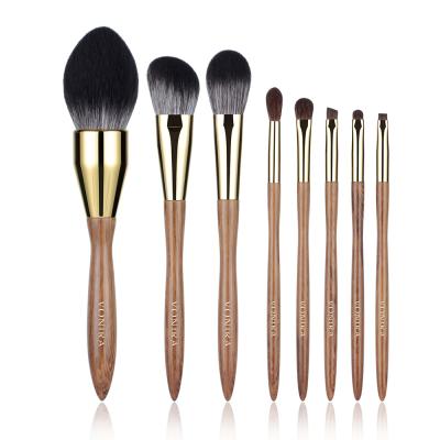 Vonira Beauty Luxury 8 Pieces Make up Brushes Synthetic Vegan Professional Makeup Brush Set Private Label Brochas De Maquillage