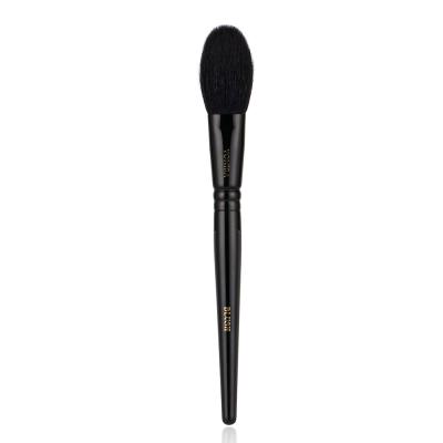 Vonira Custom Private Label Cheek Colour Blush Brush With Black Copper Ferrule Wood Handle 