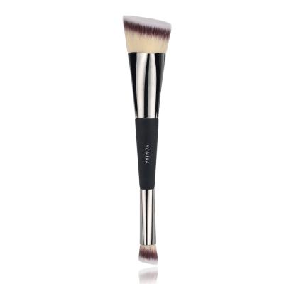 Vonira Beauty Wholesale Custom Private Label Luxurious Double Ended Triangle Artist Foundation Concealer Brush 