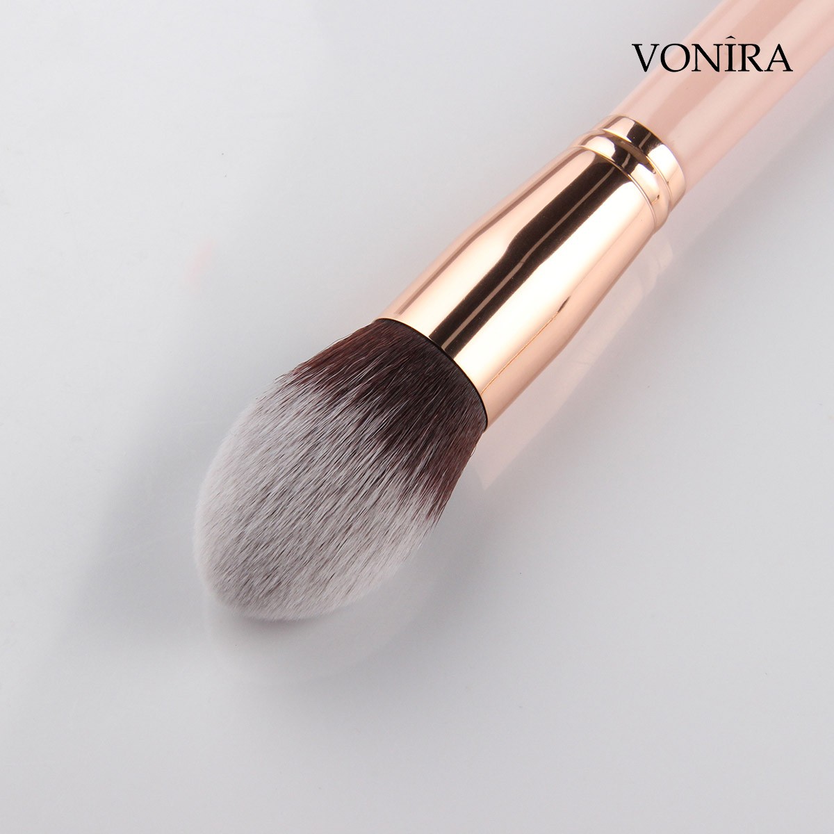 Vonira Custom Private Label Full Artist Luxury Professional Nude Pink 28 Pieces Makeup Brush Set With Low Moq OEM ODM Make up Brushes