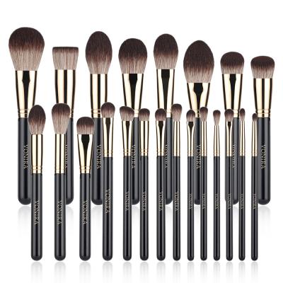 Vonira Beauty Custom Wholesale OEM Ultimate Pro 22 Pc Master Full Set Make up Brushes Kit for Makeup Foundation Powder Blush Eyeshadow Brushes Set
