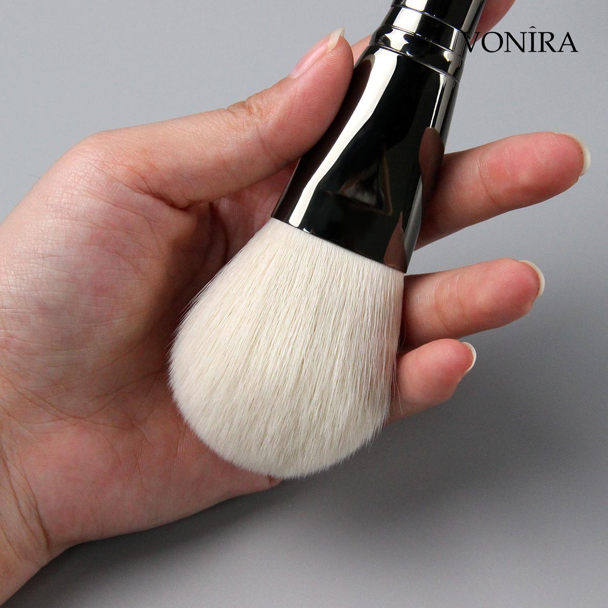 Vonira Beauty Factory New 10 Pieces Double Sided Luxury Faux Goat Hair Makeup Brush Set With Custom Private Label