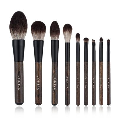 Vonira Beauty Factory High Grade Sustainable Vegan Cruelty Free Corn Fiber Synthetic Private Label Essential Makeup Brush Kit