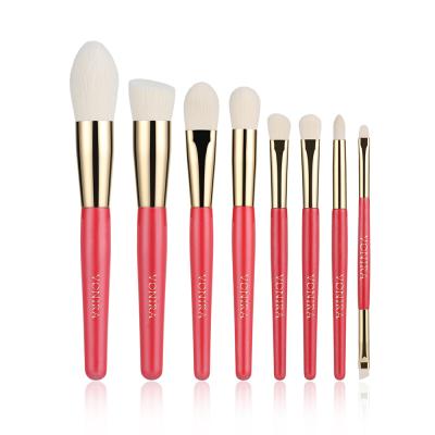 Vonira Beauty Luxury Makeup Wonderful Gift Brush Sets Red Golden Color Personalized Makeup Brushes Collection