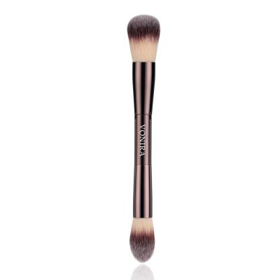 Vonira Beauty Manufacturer Multi-purpose Double-Ended Luxurious Cheekbone Blush Brushes Highlighter Brush Custom Private Label
