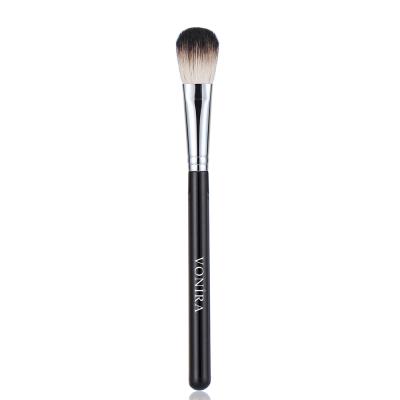 Vonira Beauty Pro Large Tapered Blending Setting Highlight Brush With Silver Copper Ferrule Custom Private Label Makeup Brushes
