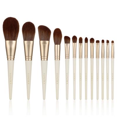 Professional 13pcs Makeup Brushes Set Highlighter Eyeshadow Blush Powder Blending Soft Fluffy Cosmetic Full Set Female Makeup Tools
