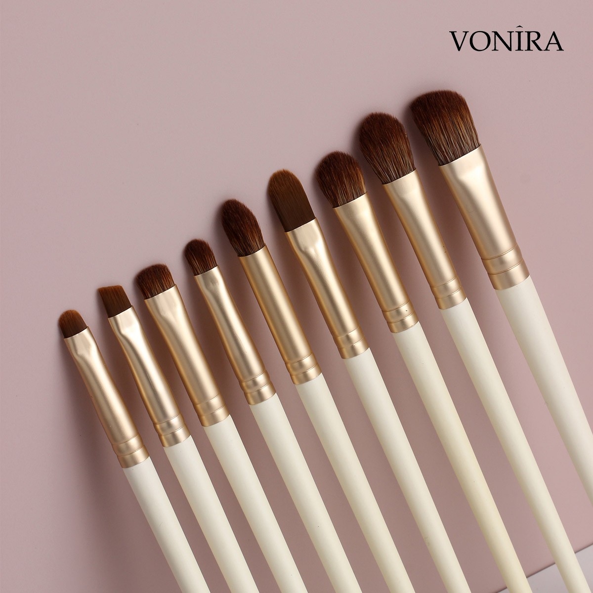 Professional 13pcs Makeup Brushes Set Highlighter Eyeshadow Blush Powder Blending Soft Fluffy Cosmetic Full Set Female Makeup Tools
