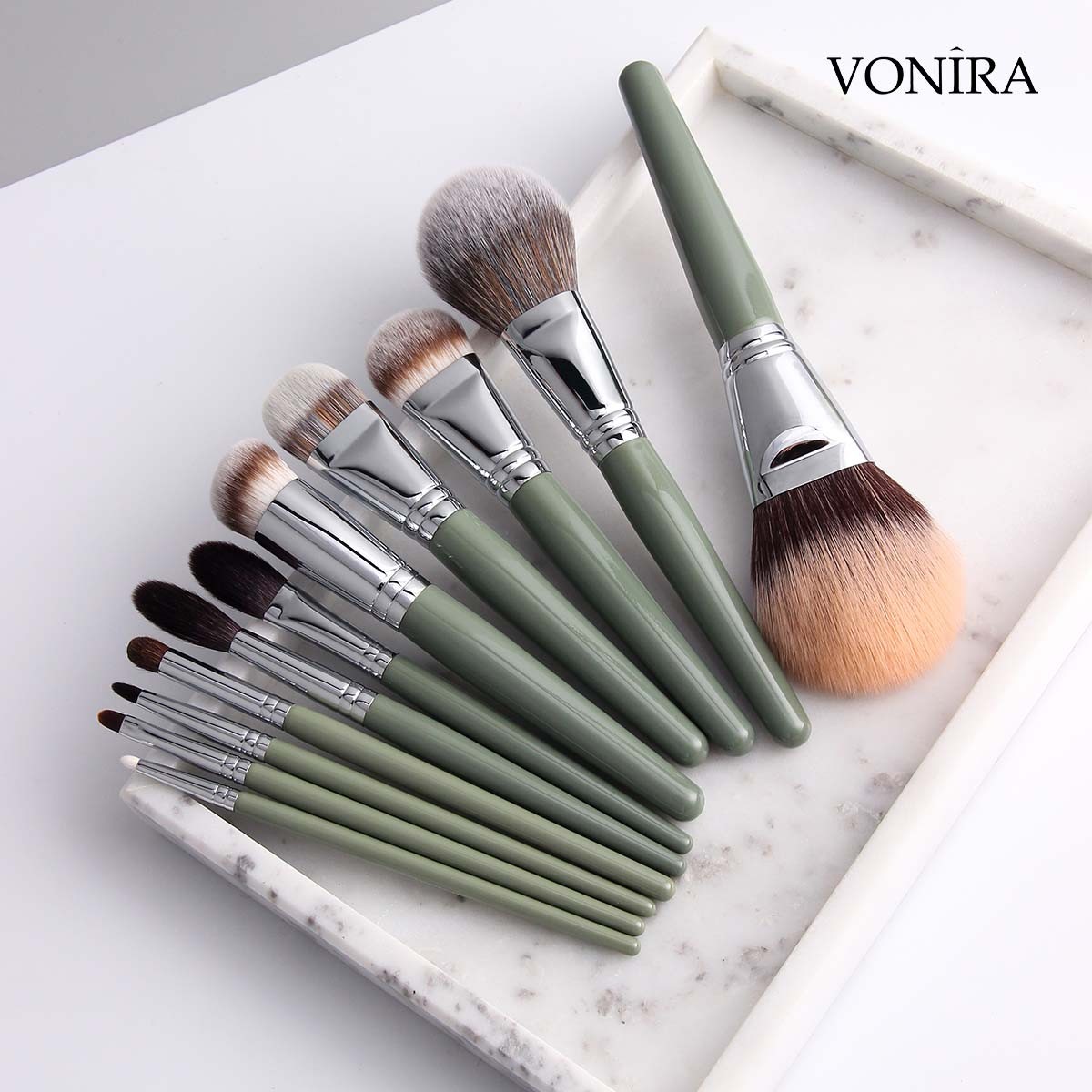 Professional Leading Custom Makeup Brush Manufacturer Vonira Beauty Artist High Quality Beauty Tools Set