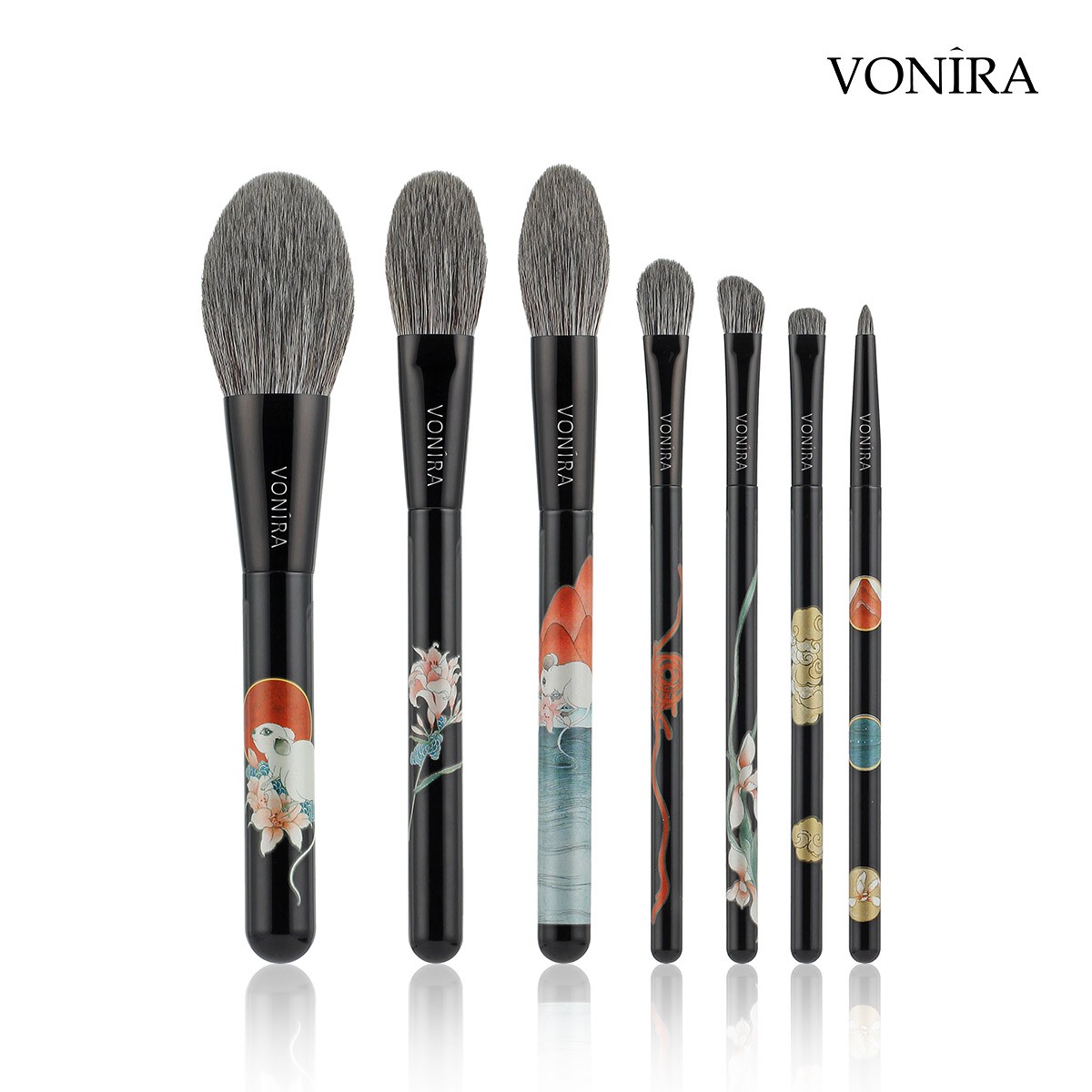 The Vonira Beauty Collector's Edition Middle Autumn Festival Theme Makeup Brushes Set