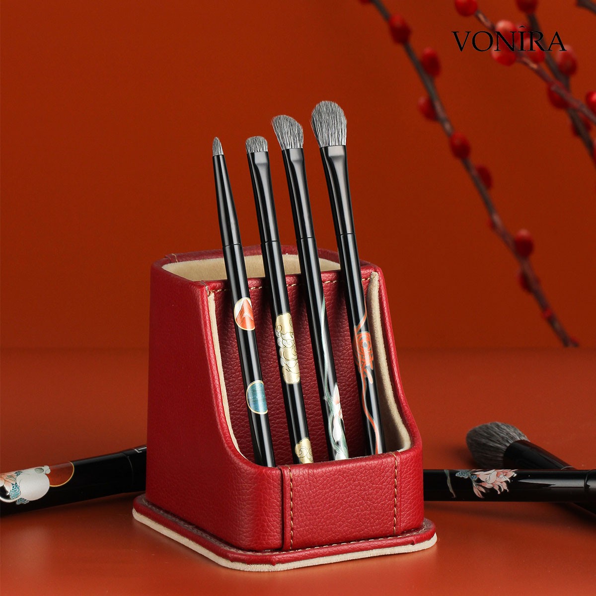 The Vonira Beauty Collector's Edition Middle Autumn Festival Theme Makeup Brushes Set