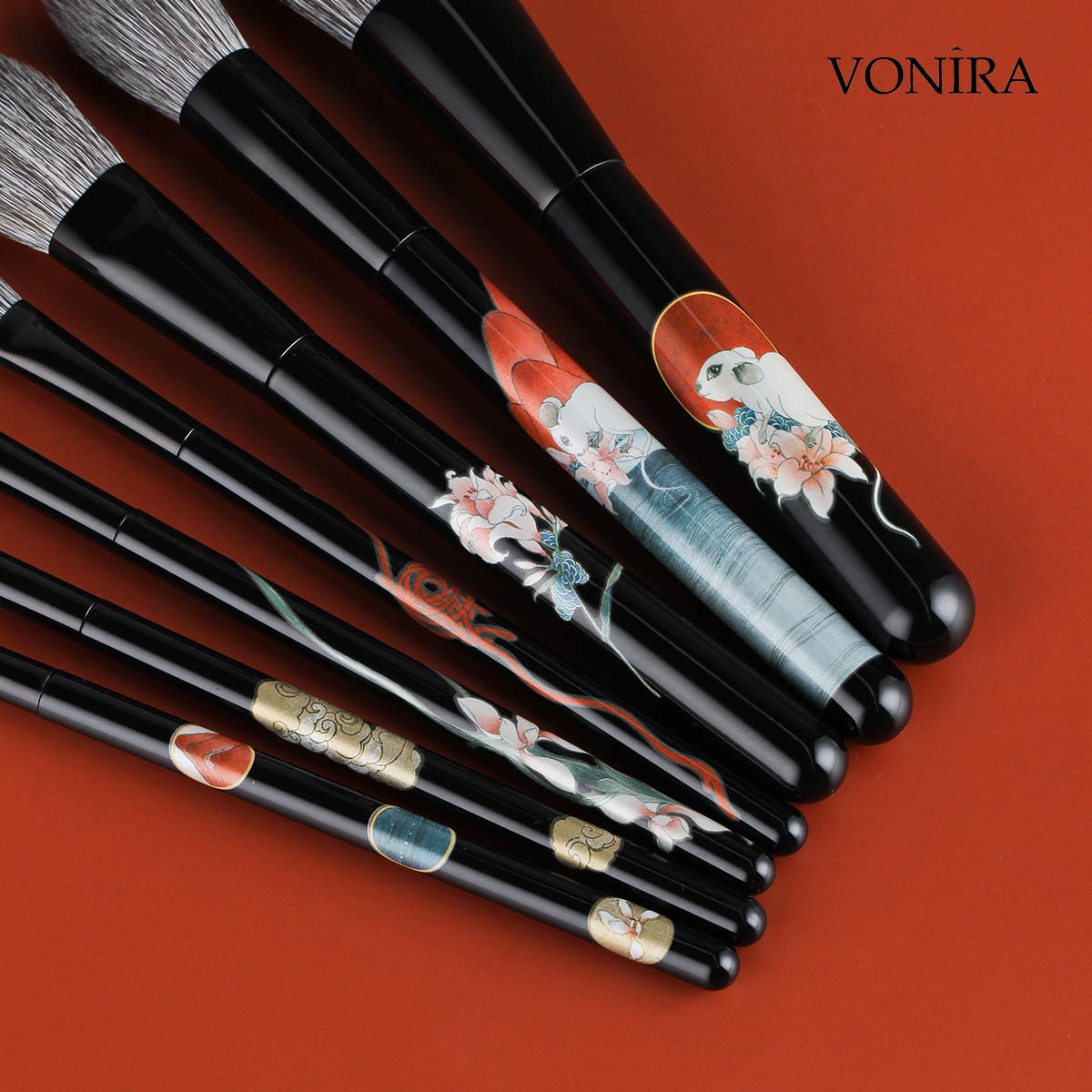 The Vonira Beauty Collector's Edition Middle Autumn Festival Theme Makeup Brushes Set