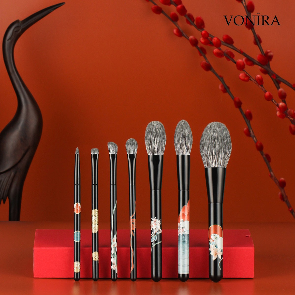 The Vonira Beauty Collector's Edition Middle Autumn Festival Theme Makeup Brushes Set