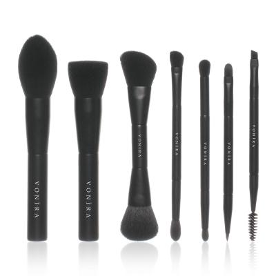 Vonira Beauty 7 Piece Professional Gorgeous Dual Ended Cosmetic Brush Set With M